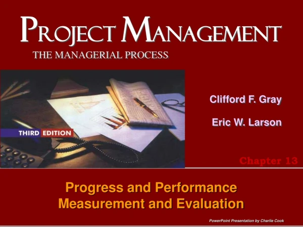 Progress and Performance  Measurement and Evaluation