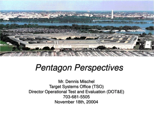 Pentagon Perspectives