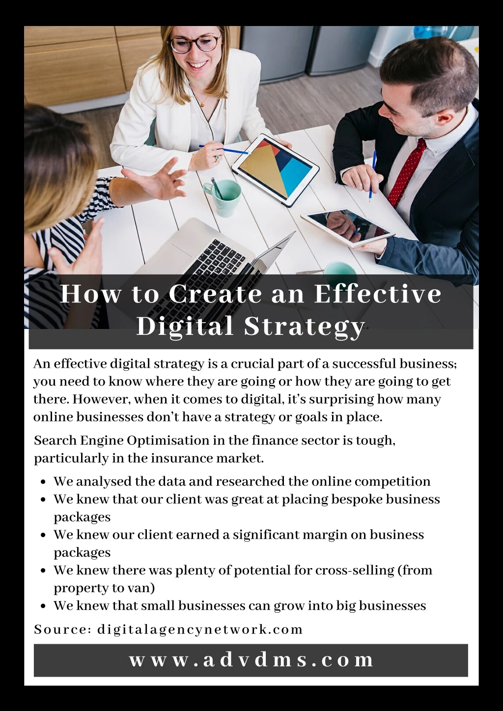how to create an effective digital strategy