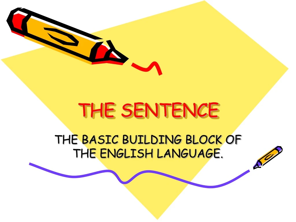 the sentence