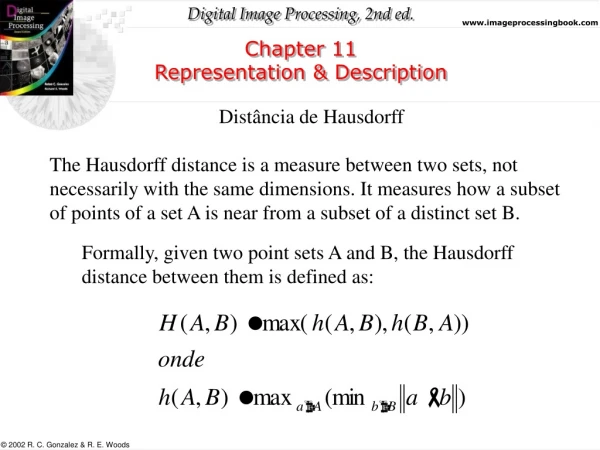 Chapter 11 Representation &amp; Description