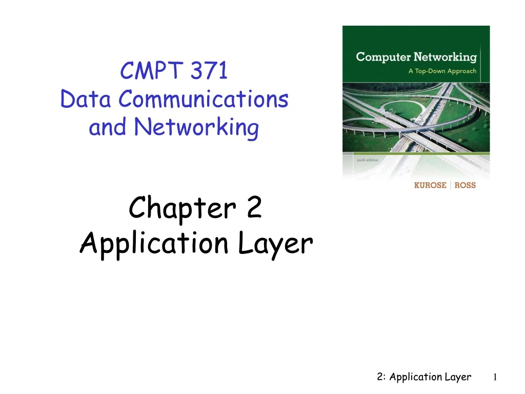 cmpt 371 data communications and networking