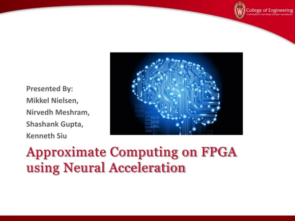 Approximate Computing on FPGA using Neural Acceleration