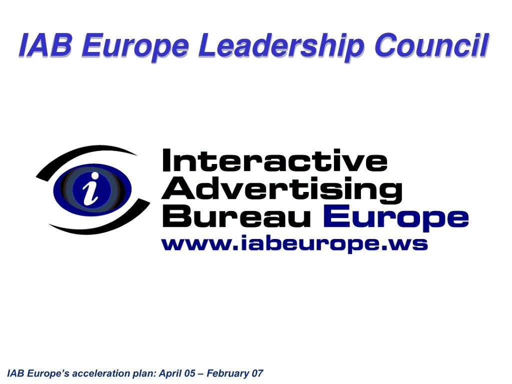 iab europe leadership council