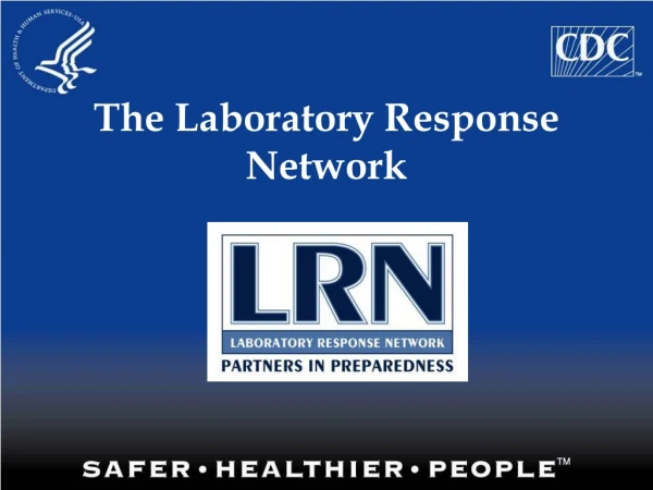 The Laboratory Response Network