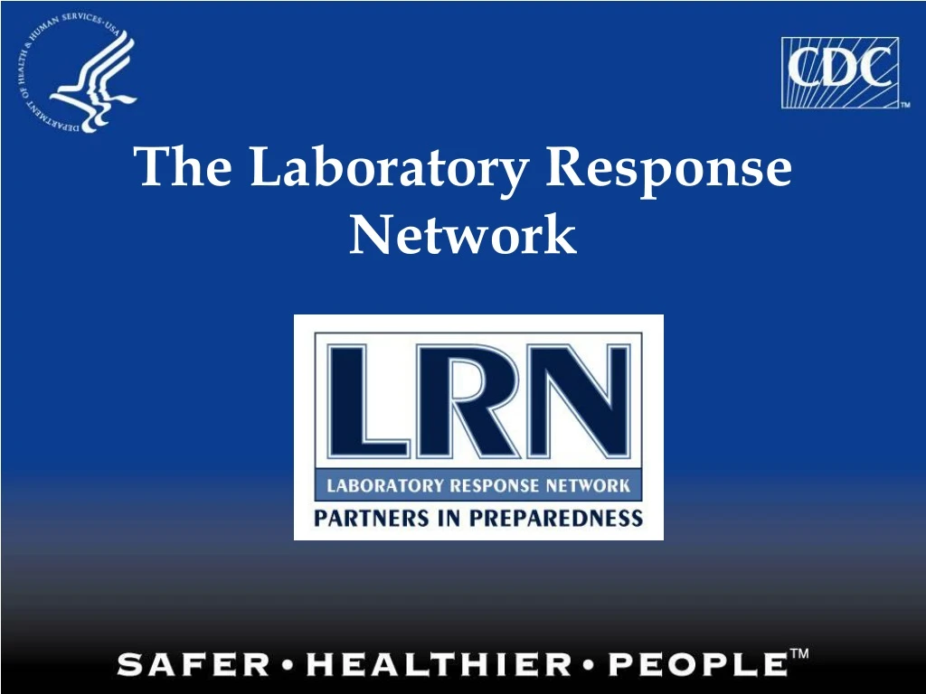 the laboratory response network