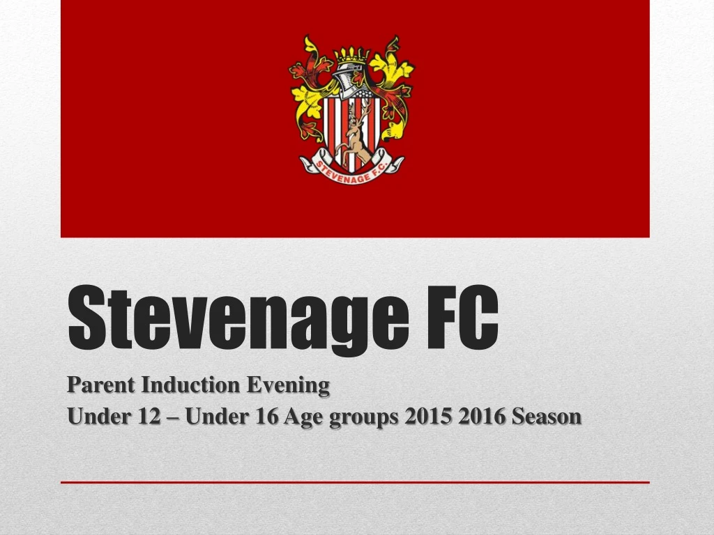 stevenage fc