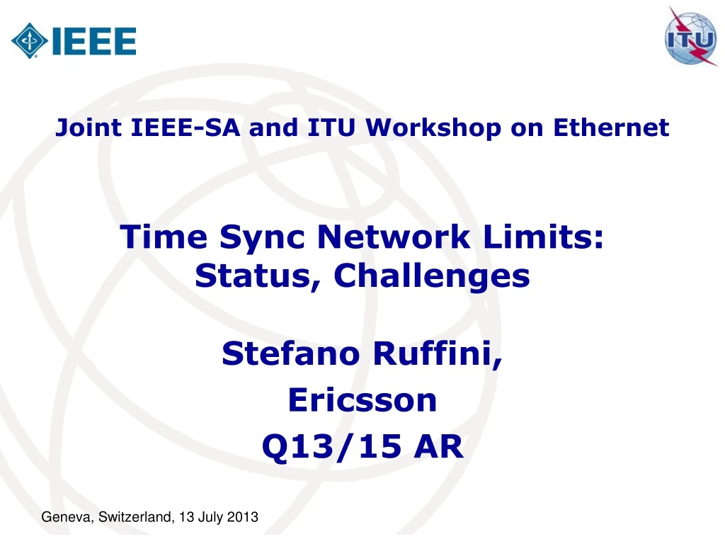 time sync network limits status challenges