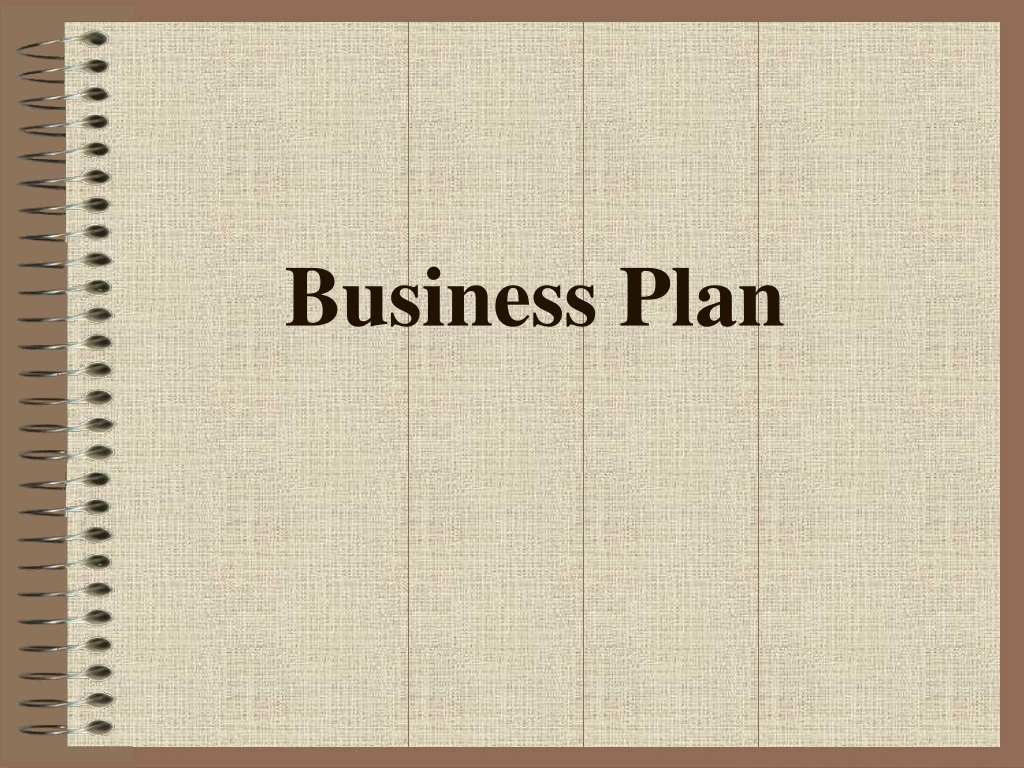 business plan