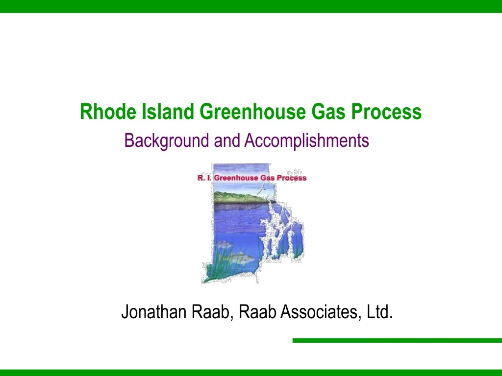 rhode island greenhouse gas process