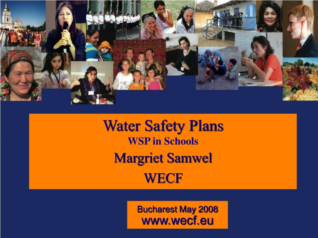 water safety plans wsp in schools margriet samwel