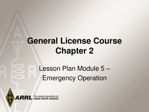 General License Course Chapter 2