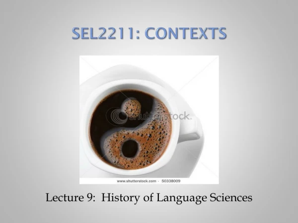 S EL2211: Contexts