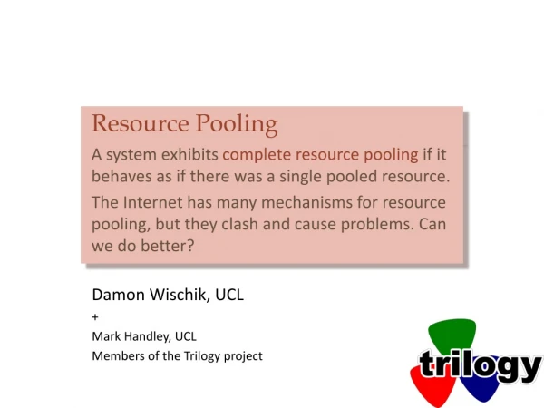 Resource Pooling