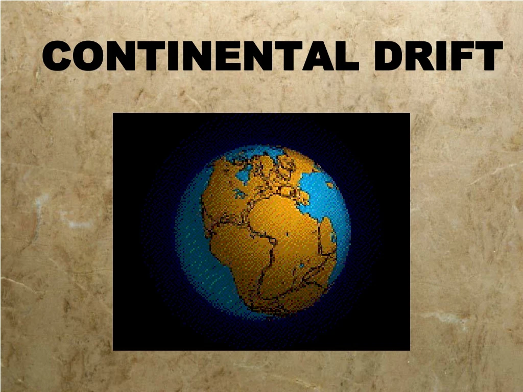 continental drift