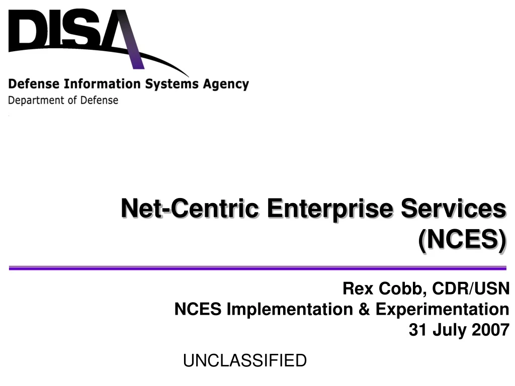 net centric enterprise services nces