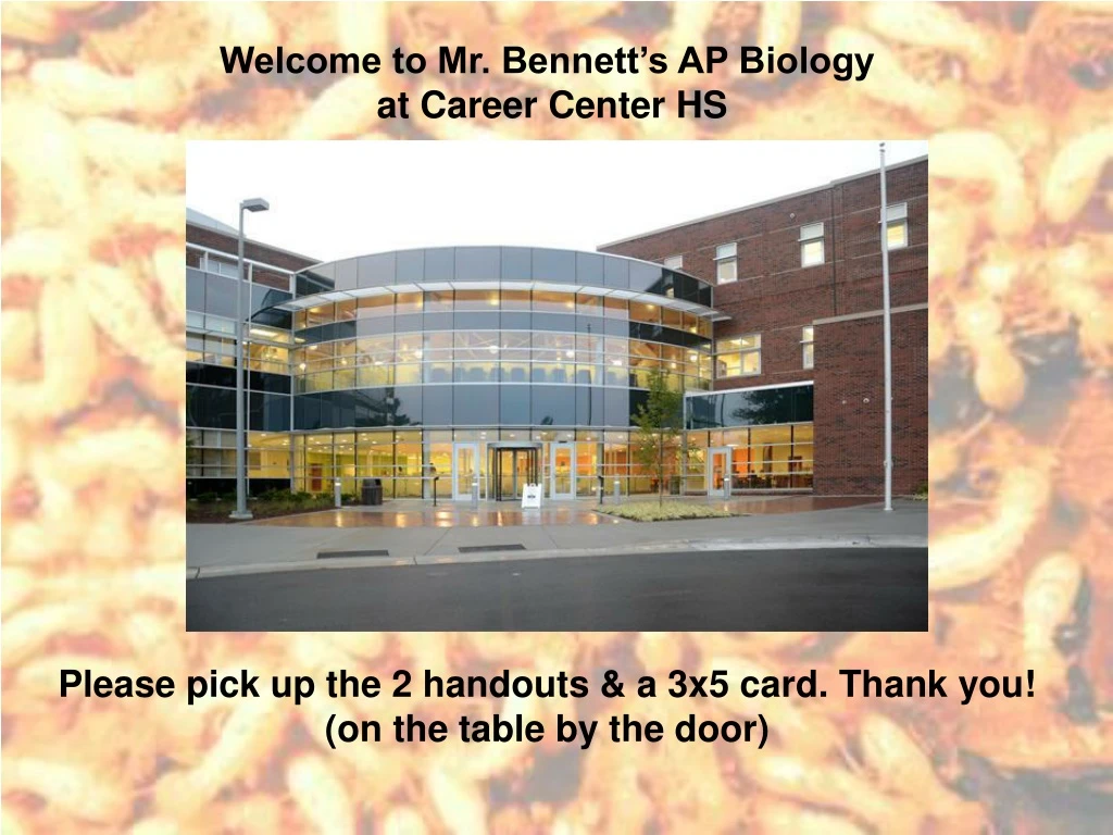 welcome to mr bennett s ap biology at career