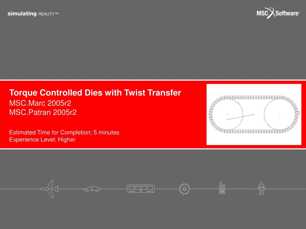 torque controlled dies with twist transfer