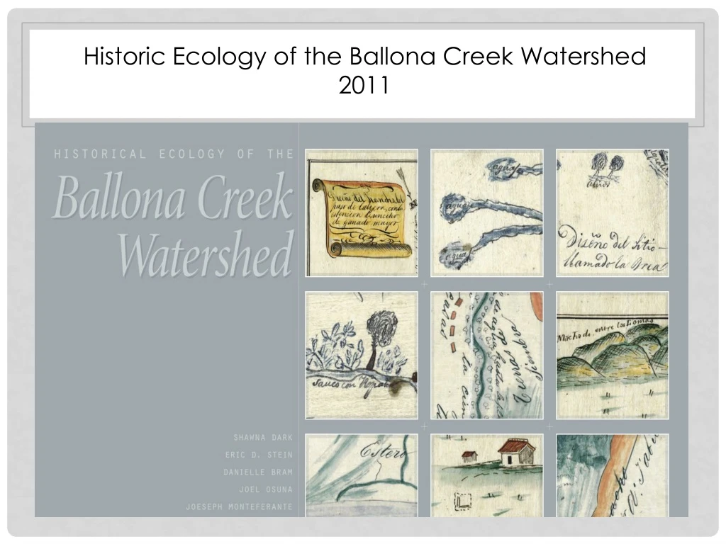 historic ecology of the ballona creek watershed