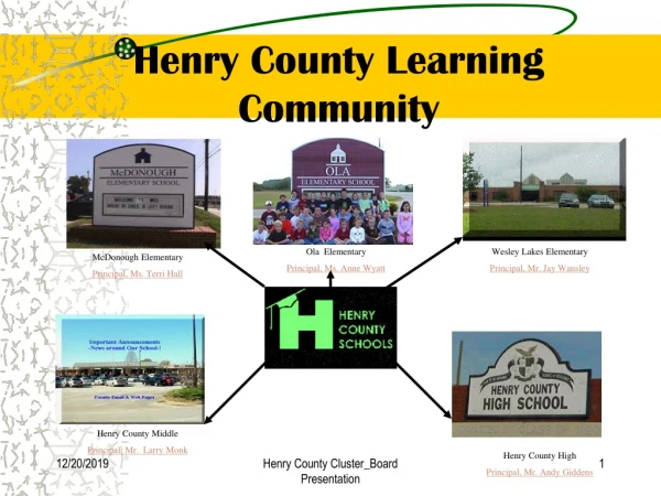 Henry County Learning Community