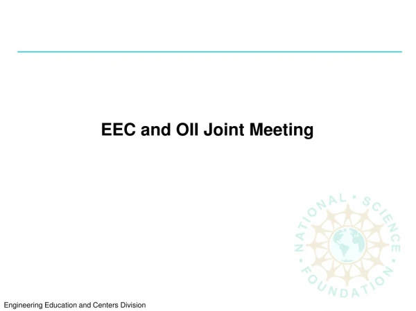 EEC and OII Joint Meeting