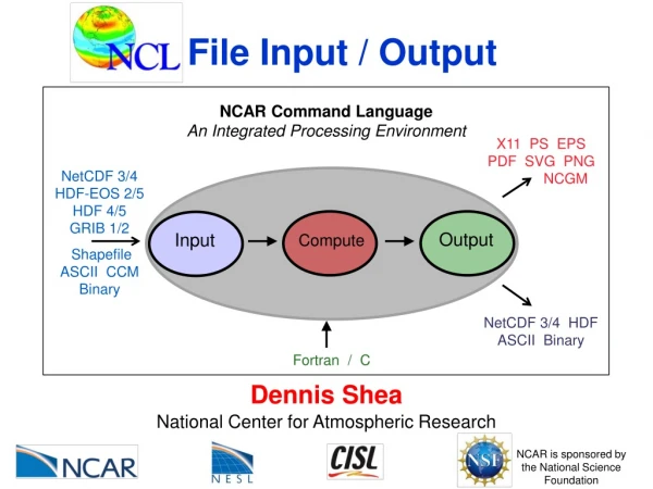 NCAR Command Language An Integrated Processing Environment