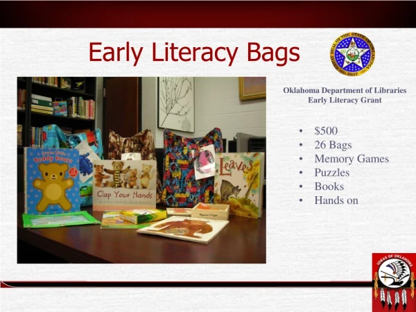 Early Literacy Bags