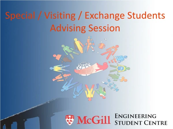 Special / Visiting / Exchange Students Advising Session