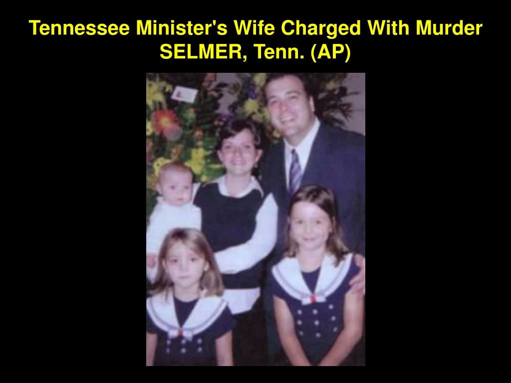 tennessee minister s wife charged with murder