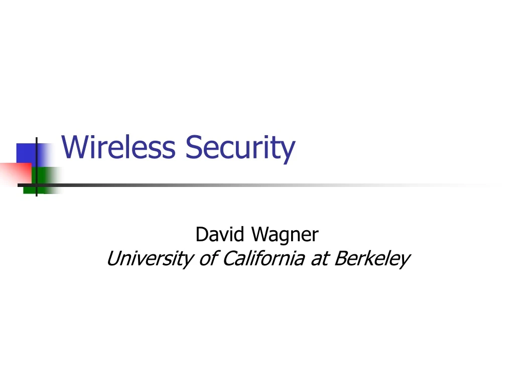 wireless security