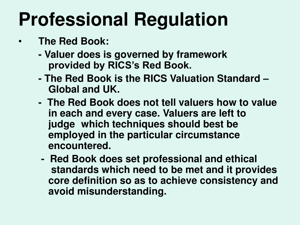 professional regulation