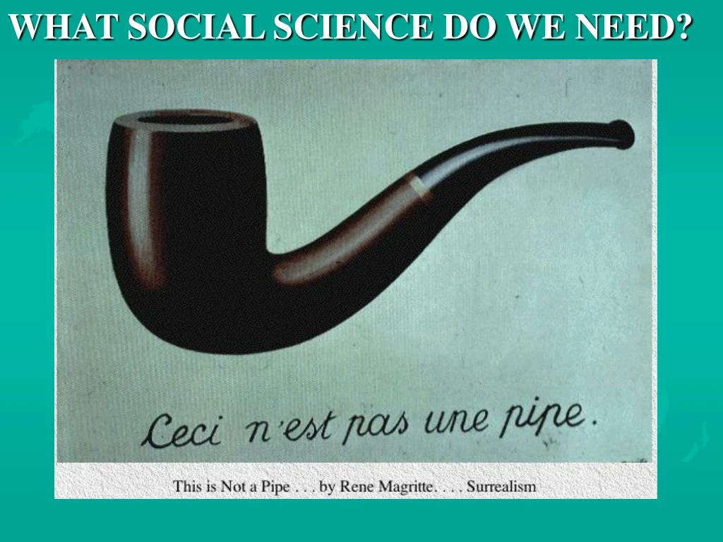 what social science do we need