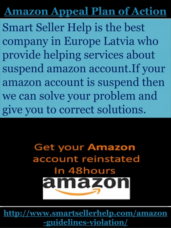 AMAZON ACCOUNT SUSPENDED And amazon account suspension service in Europe-Smart Seller Help