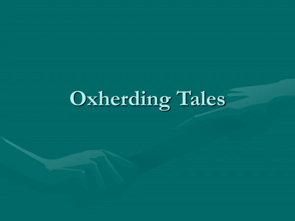 Oxherding Tales