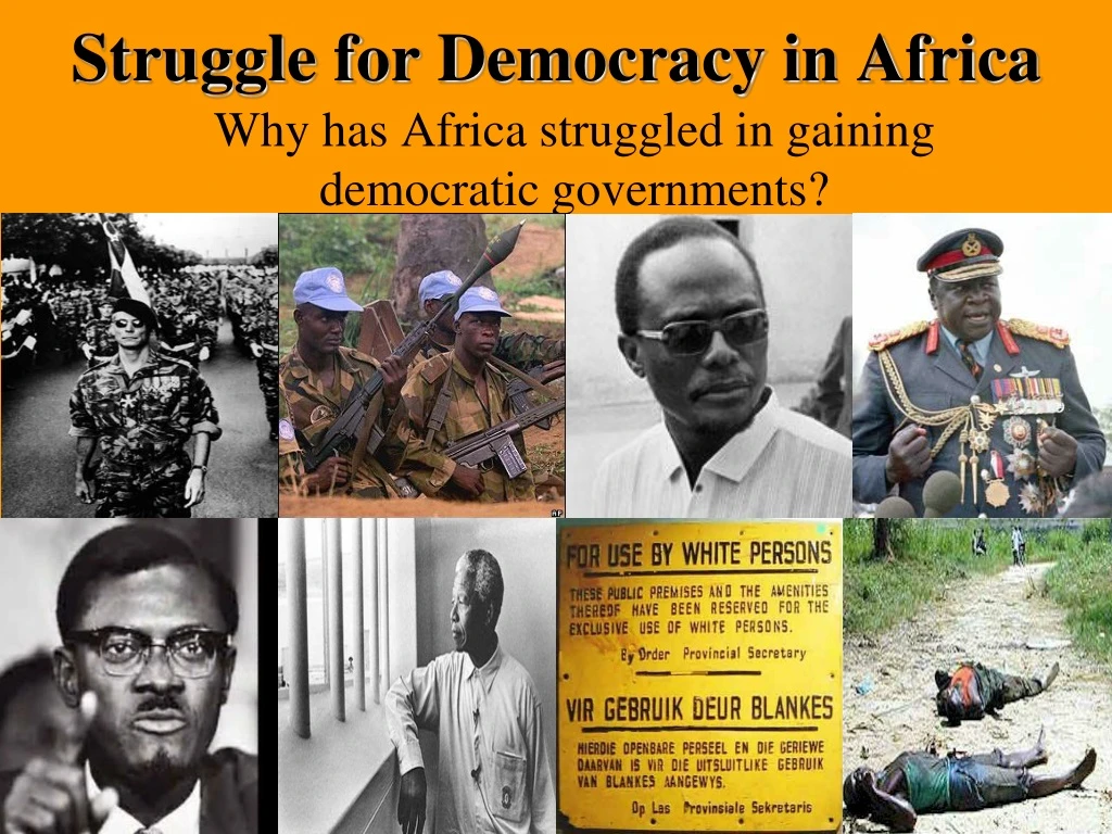 struggle for democracy in africa