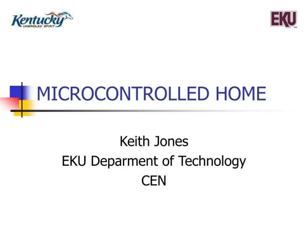 MICROCONTROLLED HOME