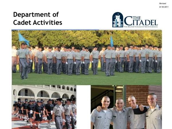 Department of  Cadet Activities