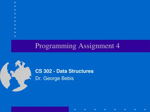 Programming Assignment 4