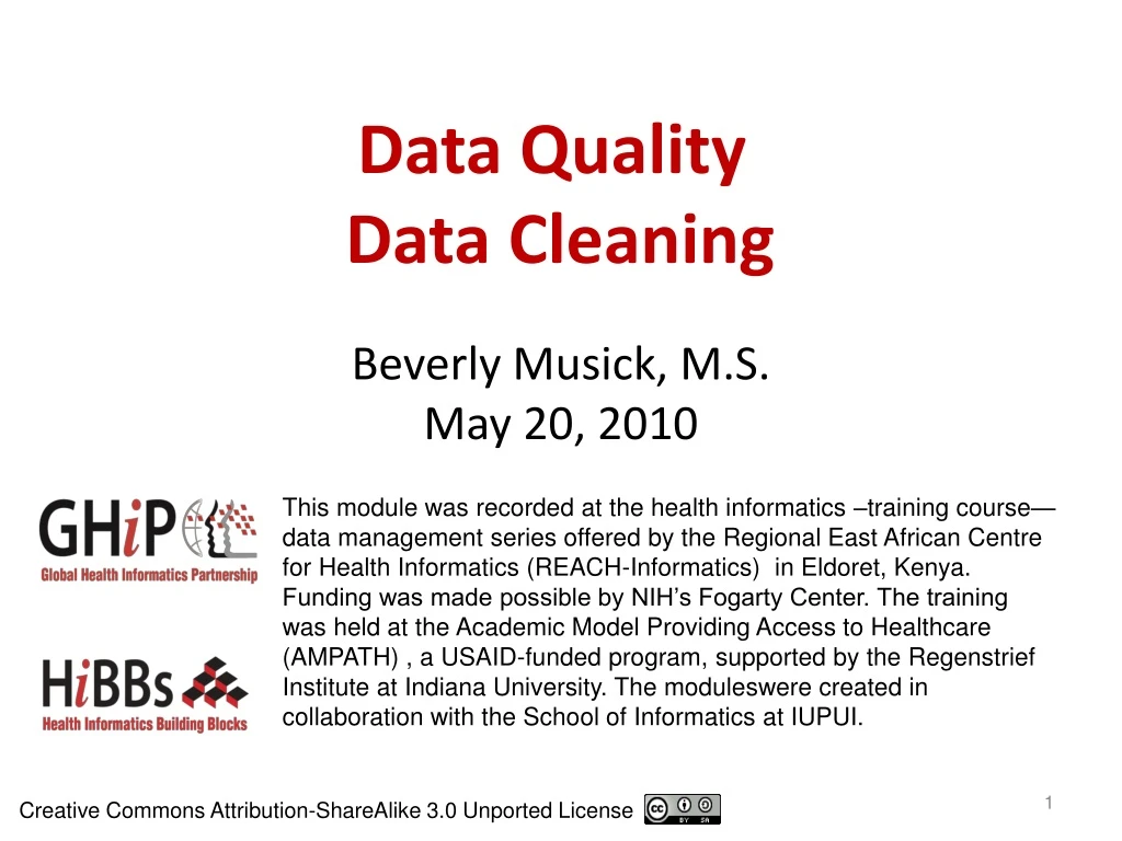 data quality data cleaning