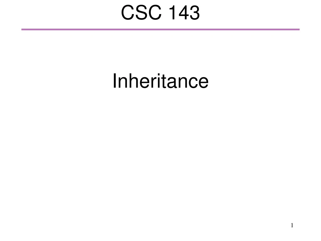 csc 143