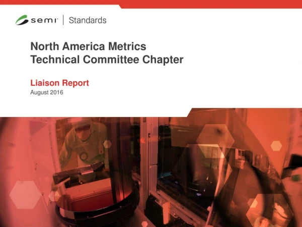 North America Metrics  Technical Committee Chapter