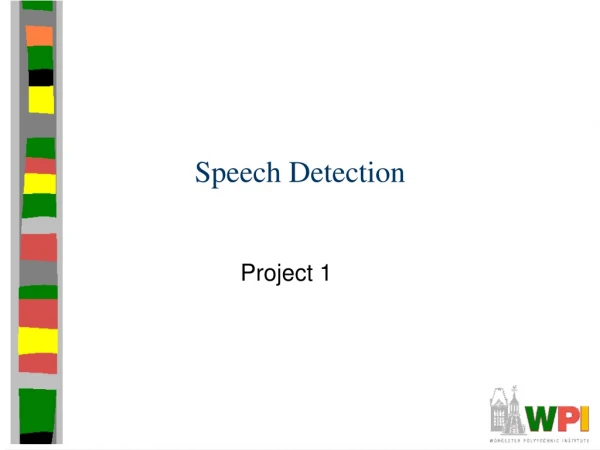 Speech Detection