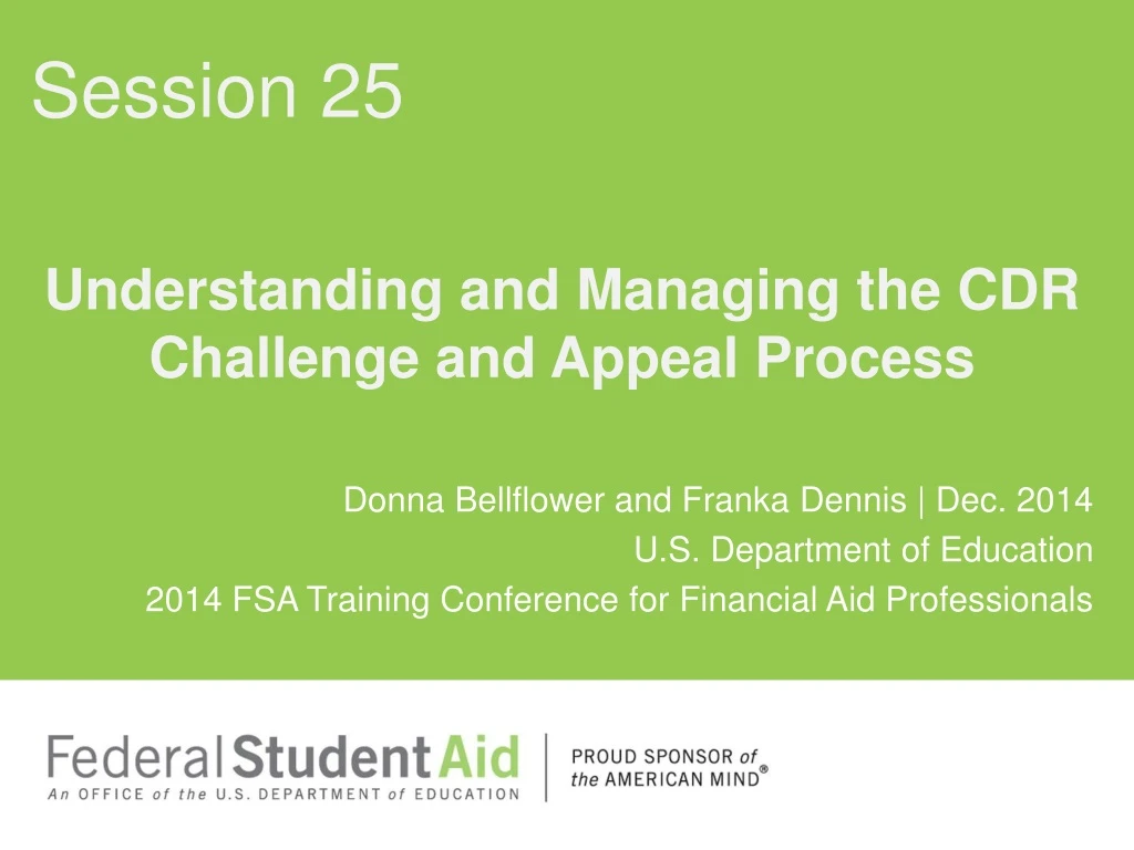 understanding and managing the cdr challenge and appeal process