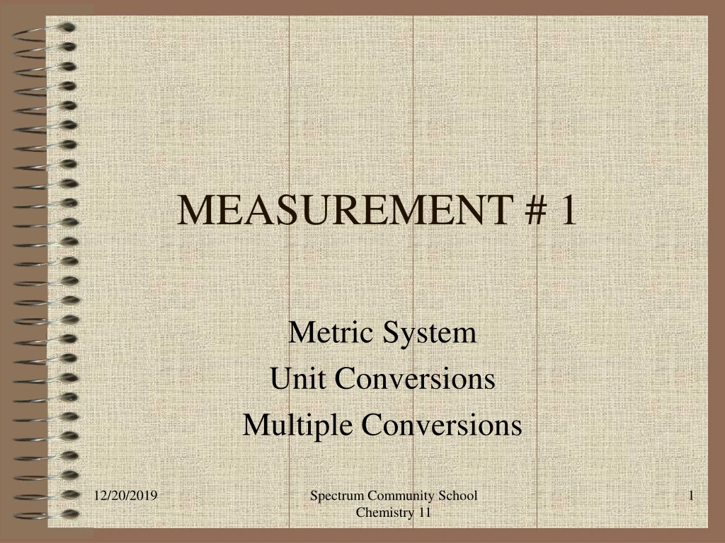 measurement 1