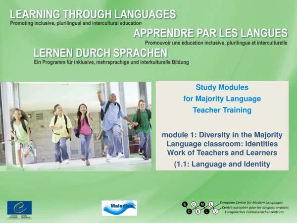 Study Modules  for Majority Language Teacher Training