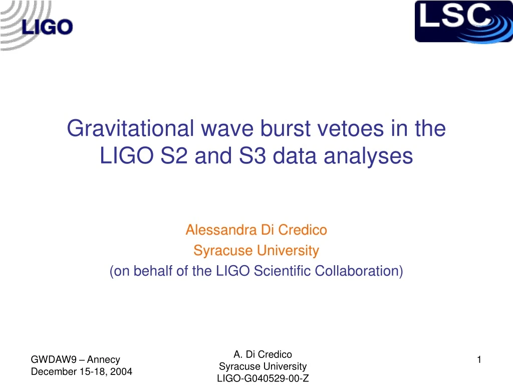 gravitational wave burst vetoes in the ligo s2 and s3 data analyses