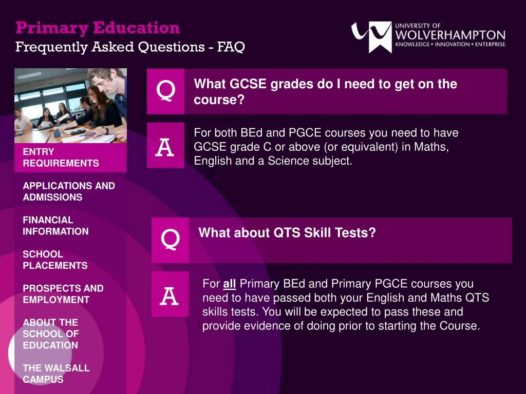 primary education frequently asked questions faq