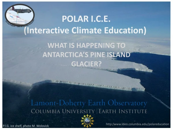 POLAR I.C.E.   (Interactive Climate Education)