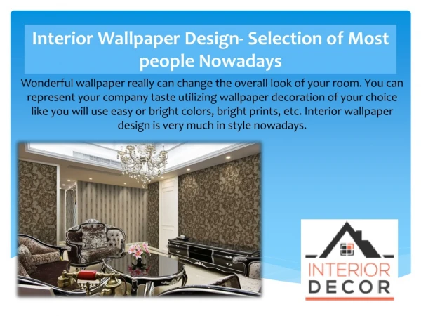 Getting Perfect 3D Wallpaper for Living Room