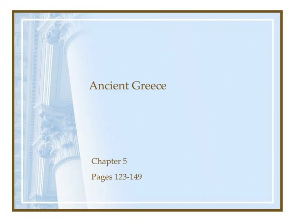 Ancient Greece